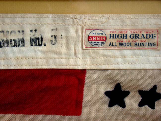 A U. S. Coast Ensign made between 1915 and 1953 — image 4